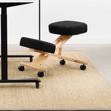 VIvo Adjustable Height Ergonomic Kneeling Chair with Wheels